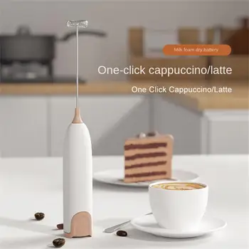 1 ~ 10DBS elektromos tejhabosító kézi mini habzó kávéfőző tojásverő csokoládéhoz Cappuccino keverő hordozható