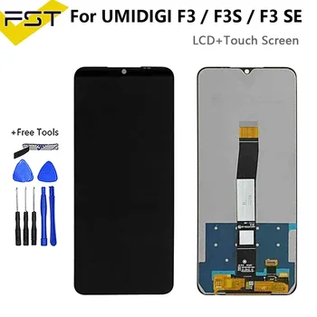 100% -ban tesztelt UMIDIGI F3 F3S F3 SE LCD kijelző érintőképernyős digitalizáló cseréje UMIDIGI F3 / F3S / F3SE LCD javító alkatrészekhez