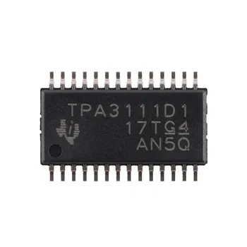 10db/lot TPA3111D1PWPR HTSSOP-28 TPA3111D1 Audio erősítők 10W mono D osztályú audio végerősítő Működési hőmérséklet: - 40C-+ 85C