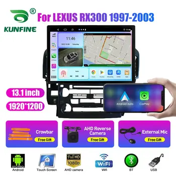 13,1 hüvelykes autórádió LEXUS RX300-hoz 1997 1998-2003 autó DVD GPS navigáció sztereó Carplay 2 Din központi multimédia Android Auto