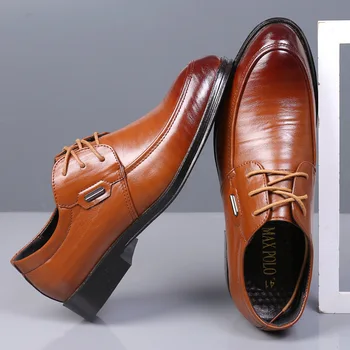 2023 Kézműves férfi Oxford cipők Valódi borjúbőr Brogue ruha cipők Klasszikus üzleti formális cipő férfi