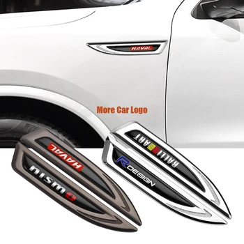 2db autó sárvédő oldalsó penge embléma matrica automatikus tartozék Chevrolet Cruze Captiva Equinox Malibu Trax Aveo Trailblazer Camaro