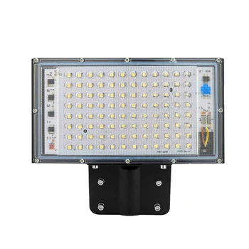 4X 100W LED utcai lámpa AC 220V-240V fényszóró spotlámpa IP65 vízálló fali lámpa kerti út utcai meleg fehér