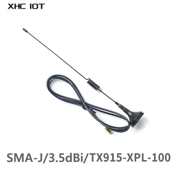 5db 915MHz szívóantenna 3.5dBi nagy nyereségű SMA-J interfész 50Ohm alacsony SWR TX915-XPL-100 XHCIOT vezeték nélküli kommunikációhoz