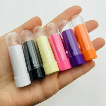 9mm Mini kis rúzsos tubusok Üres ajakbalzsos palackok Színes kozmetikai csomagolás Konténerek