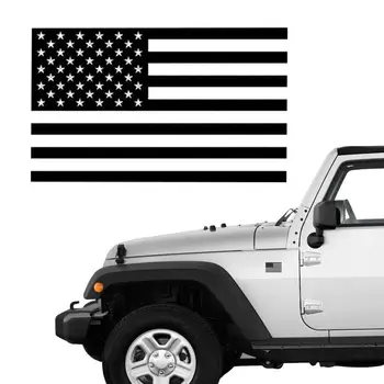 Amerikai zászló matrica Amerikai ország zászló matricák vízálló matrica autó teherautóhoz Van ablak lökhárító fal Laptop sisakok Poggyász