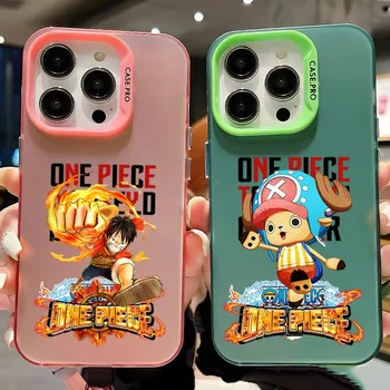 Anime O-One Pieces Phone Case matt ezüst színű Xiaomi 12 11 13 Lite Redmi Note 9 12 8 11 Poco X3 X5 F4 M3 Pro borító