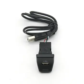  Automatikus gyors töltő USB interfész aljzat Quick Port USB audio töltő telefontöltőhöz Toyota RAV4 rav4 5. XA50 2019 2020