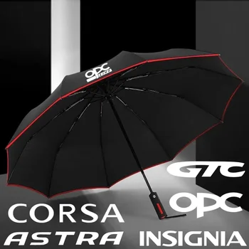 Autó automata összecsukható szélálló napernyő esernyő Opel GTC OPC Line Astra Corsa Insignia Zafira Mokka Grandland kiegészítők