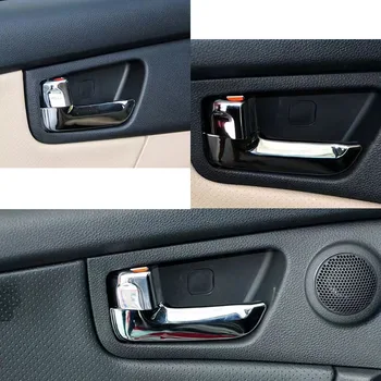 Autó belső ajtó fogantyú króm első hátsó bal jobb belső belső fogantyúk Kia Sportage 2005 2006 2007 2008 2009 2010