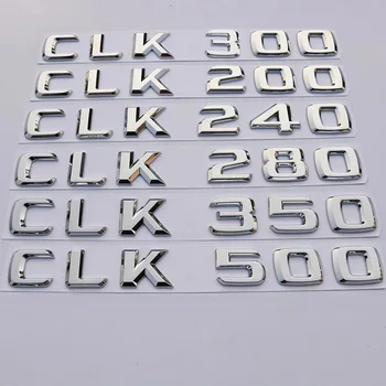 Autó csomagtartó betűk logó embléma matrica matrica a Mercedes Benz CLK CLK55 osztályához CLK63 CLK200 CLK230 CLK240 CLK280 CLK320