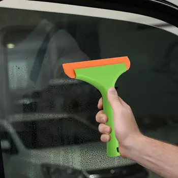 Autó gumibetét ergonómia Design tábla Kaparó lyukkaparóval Szerszám ablak színezése Szélvédő mosása Fürdőszoba Üvegajtó tisztítása