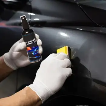 Autóbevonó szer Gyors nano polírozó spray autóipari használatra Nanokristályos hidrofób réteg Polírozó festékbevonó szer Autólakk