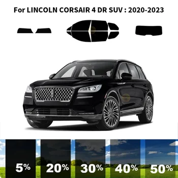 Előre vágott nanokerámia autó UV ablakfesték készlet autóipari ablakfólia LINCOLN CORSAIR 4 DR SUV 2020-2023 számára