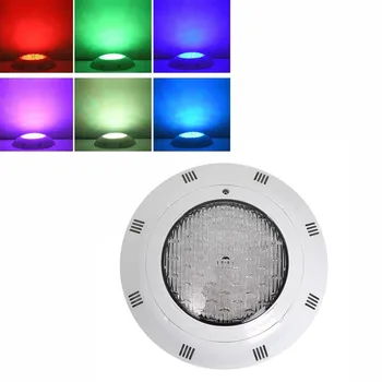 LED medence világítás RGB modell víz alatti lámpák Spa lámpa távirányító talppal vízálló 18W 25W kültéri világítás