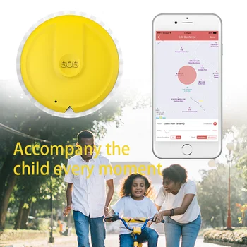 Micro gyermek GPS nyomkövető nyaklánc, idős riasztás GPS nyomkövető helymeghatározó, GSM SIM-kártya Személyes Mini gyerekek GPS nyomkövető