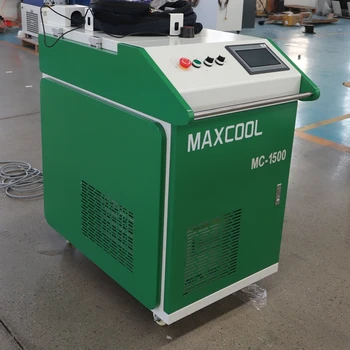 Mini hordozható Maxcool 1000w 1500w 2000w szálas lézeres fém rozsda festék lézeres eltávolító tisztítógép