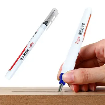 Mély lyukjelölő tollak sima írás Olaj alapú tinta Ipari toll Ipari jelölő termékek asztalos jelölőüveghez