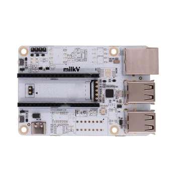 Nagy sebességű USB Hub Board for Milk V Hatékonyság növelése 4 USB porttal RJ45 Ethernet USB HUB adapter kártya Csepp szállítás