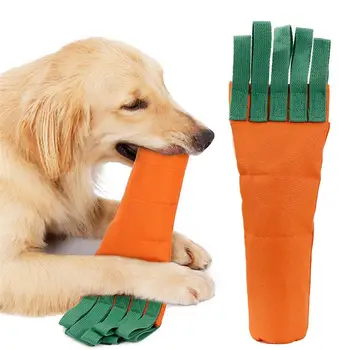 Orange Aranyos kiskutya kisállat kellékek sárgarépa zöldségek alakja plüss rágó nyikorgó hang nyikorgó interakció kutya játékok ajándék kutya kiegészítő