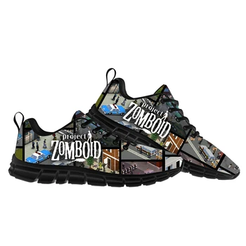Project Zomboid sportcipők rajzfilm játék Férfi Női Tinédzser Gyermek tornacipők Divat Kiváló minőségű cipő Egyedi építésű cipők