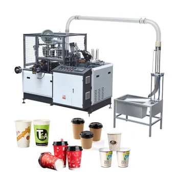 Teljesen automatikus eldobható papírtermék-gyártó gépek listája Kávépapír csészekészítő gép kartonpapír poharakhoz