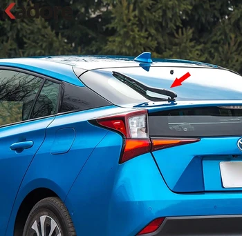 Toyota Prius ferdehátú 2019 2020 króm ablaktörlők Fedél burkolatok hátsó ablaktörlő szalag külső autó kiegészítők