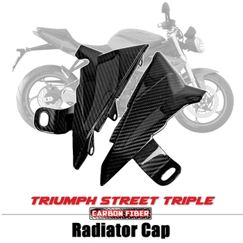 Triumph Street Triple 2017-2023 2021 2022 2018 100% teljes száraz szénszálas hűtősapka fedél burkolat burkolat Motorkerékpár kiegészítők