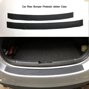 Universal 104*9cm autó csomagtartó ajtó Küszöblemezvédő hátsó lökhárítóvédő gumi díszlécek betét burkolat