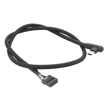 USB 9Pin - C típusú csatlakozó adaptervonal Anti Enhanced adatátvitel USB adatvonal 60CM