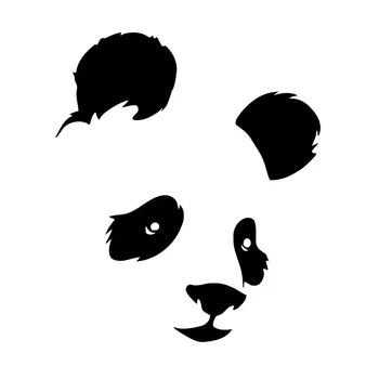 Y288# Autós matrica panda medve állathoz Vízálló vinil matrica Autós kiegészítők Pegatinas Para Coche DIY autó stílus