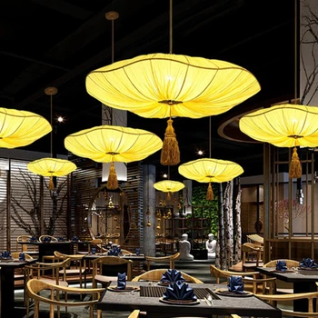 Új kínai kreatív retro hot pot étterem teaház étkezés esküvő magánszállás hotel folyosó világítás klasszikus szövet